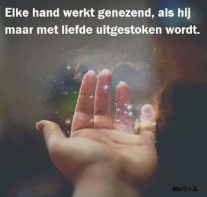 Elke hand werkt genezend - Avalon-ELA energie